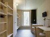 Die Zimmer sind mit Fichtenholz gebaut und ausgestattet.
