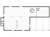 Grundriss erstes Obergeschoss: Hier startet die aktuelle Ausstellung. Die Konstruktion lässt aufgrund der variablen Raumgestaltung jedoch vielfältige Ausstellungskonzepte zu.

