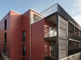 Dreifamilienhaus Zürich-Höngg: Westansicht
