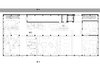 Der Grundriss der Halle. Die Stützen aus Brettschichtholz sind entlang der Längsachse in der Mitte des Raumes angeordnet. 
