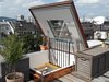 Dachausstieg quadratisch als Dachterrassenzugang

