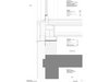 4 Bodenaufbau: Parkettbelag 15mm, Anhydrit 55mm, Trittschalldämmung (BKZ 6q.3)	20mm, Gartenplatten /Kies 40mm, Trennflies, Dreischichtplatte 27mm, Balkenlage (Hohlraumdämmung 60mm) 220mm, Dreischichtplatte 27mm, GFP (EI30) 15mm
