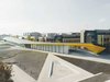 Drei Pavillons sind unter dem Dach zusammengefasst – das Datasquare, der Art & Science Pavillon und der Montreux-Jazz-Pavillon. 
